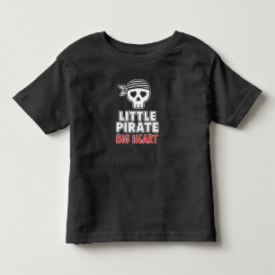 Cute Skeleton Little Pirate Toddler T-shirt
