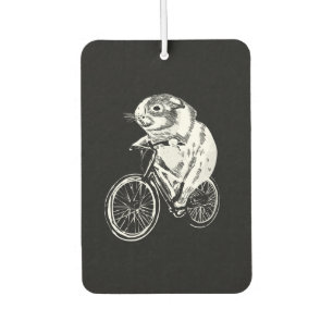 Cute Sketch Guinea Pig Bicycle Cute Pet Lover Air Freshener