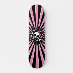 Cute Skull and Crossbones Skateboard