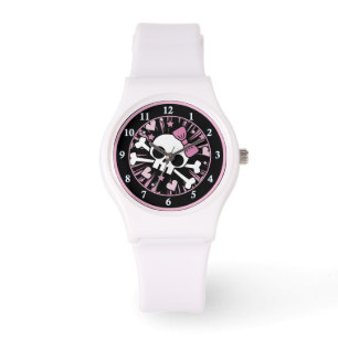 Cute Skull and Crossbones Watch