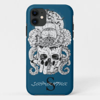 CUTE SKULL CROWN Nautical Case-Mate iPhone CASE
