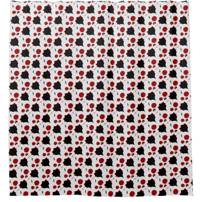 Cute skull monster face patterns (Front)