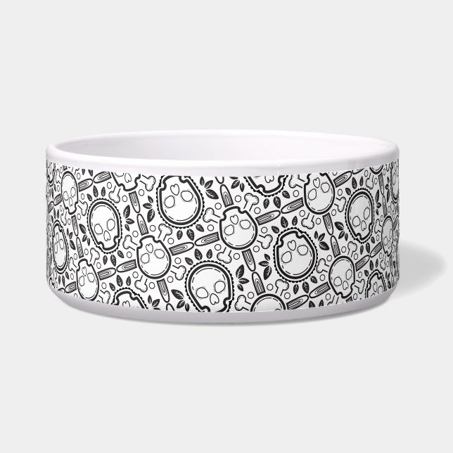 Cute Skull Seamless Pattern (Front)