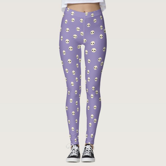 Cute Skulls Leggings (Front)