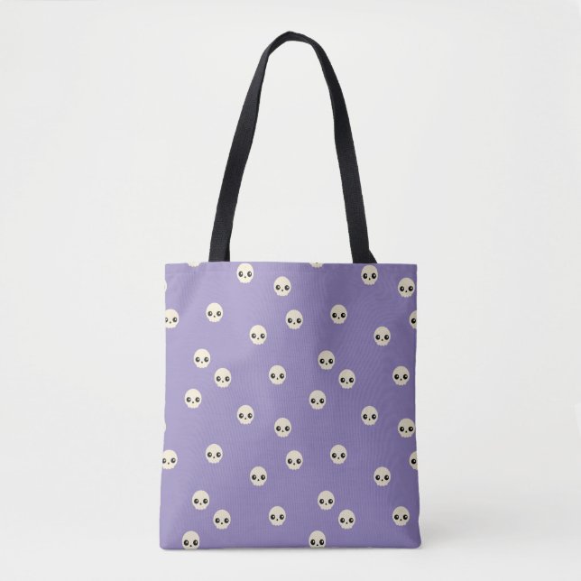 Cute Skulls Tote Bag (Front)