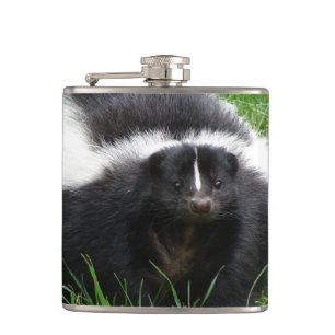 Cute Skunk Hip Flask