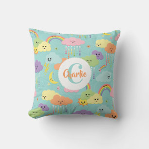 Cute Sky - Baby Throw Pillow