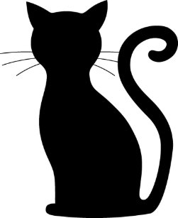 Pictngamukjpxarb 25 Chat De Dos Silhouette Chat De Dos Silhouette