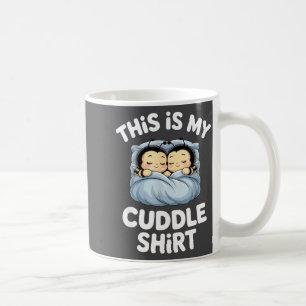 Cute Sleeng Bee This Is My Cuddle Coffee Mug