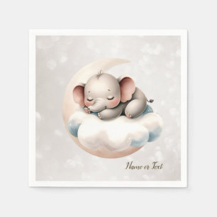Cute Sleeping Baby Animals Beautiful Napkin