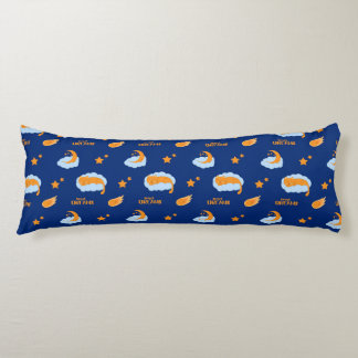 Cute sleeping cat on a cloud, sweet dreams body pillow