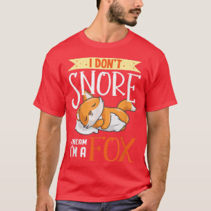 Cute Sleeping Fo Graphic Women Men Kids Fo Lover 1 T-Shirt