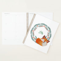 Cute Sleeping Fox Personalized 
