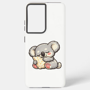 Cute Sleeping Koala with Pillow Samsung Galaxy Case