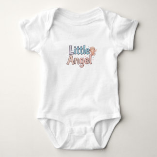 Cute Sleeping Little Angel Hugging a Heart Gifts Baby Bodysuit