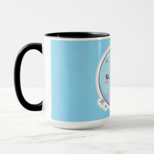 Cute Sleeping Moon and Star Kawaii Baby Nursery Mu Mug
