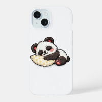 Cute Sleeping Panda with Pillow