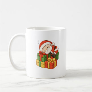 Cute Sleeping Santa Christmas Mug