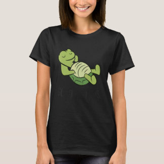 Cute Sleeping Turtle Good At Naps  Turtle T-Shirt