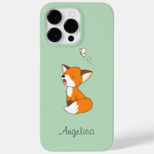 Cute Sleepy Little Fox Case-Mate iPhone 14 Pro Max Case