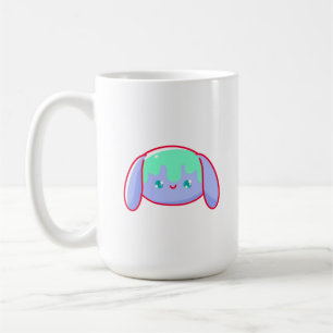 Cute Slime Bunny Water Droplet Character Coffee Mug