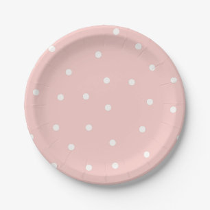 Cute Sloth Baby Girl Baby Shower Diaper Raffle  Paper Plate
