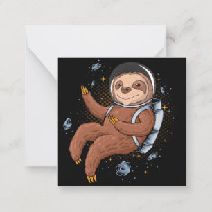 Cute Sloth Card