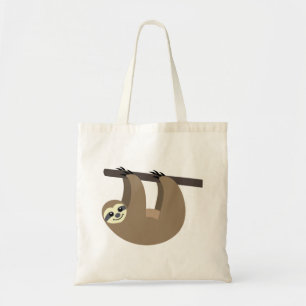 Cute Sloth Cartoon Tote Bag