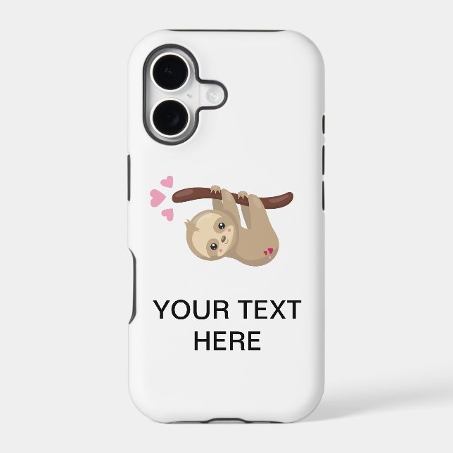 Cute sloth custom text  (Back)