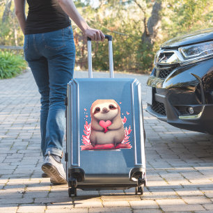 Cute Sloth Gift for Sloth lovers Colorful Art