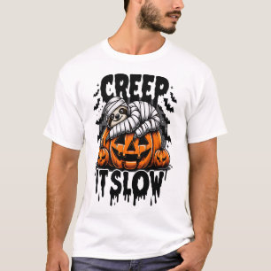 Cute Sloth Happy Halloween T-Shirt
