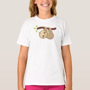 Cute Sloth, Little Sloth, Baby Sloth, Lazy Sloth T-Shirt