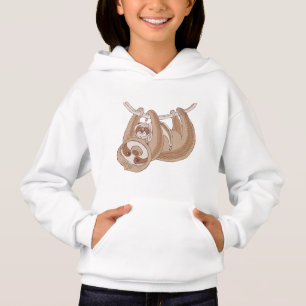 cute sloth lovers girls Hoodie