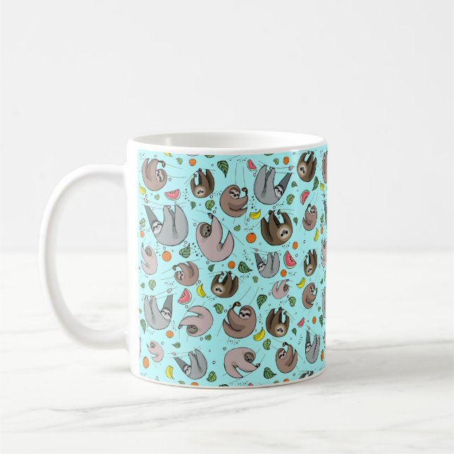 Cute Sloth Mug (Left)
