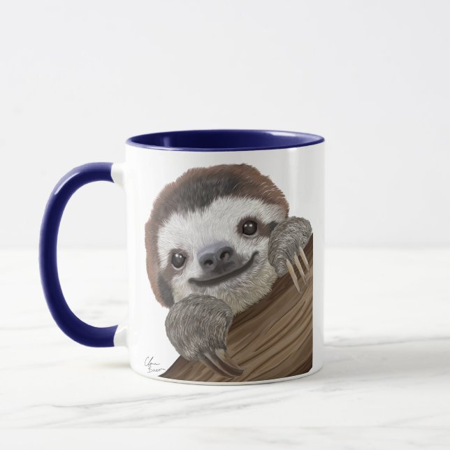 Cute sloth mug (Left)