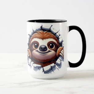 Cute sloth mug