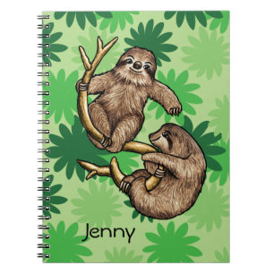 Cute Sloth Notebook