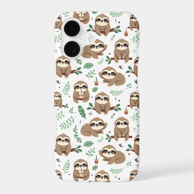 Cute Sloth Pattern (Back)