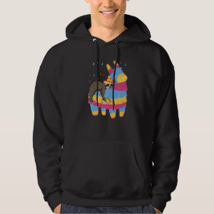 Cute Sloth Riding Pinata Taco Mexican Cinco De May Hoodie