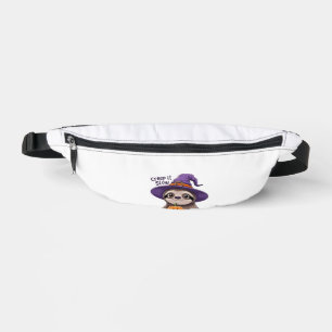 Cute Sloth Witch Halloween Shirt � Creep It Slow P Fanny Pack