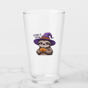 Cute Sloth Witch Halloween Shirt � Creep It Slow P Glass