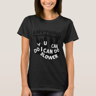 Cute Sloths Costume Anything You Can Do I Can Do S T-Shirt
