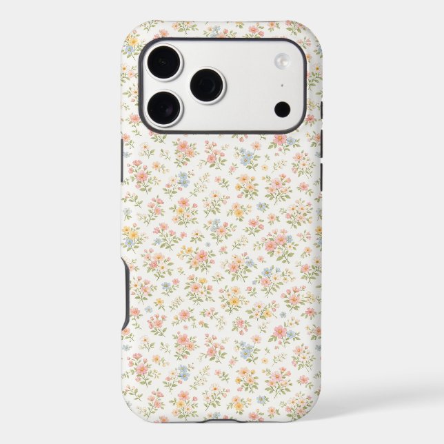 Cute Small Ditsy Floral Seamless Pattern (Back)