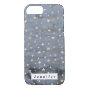 Cute small twinkle star periwinkle personalized Case-Mate iPhone case