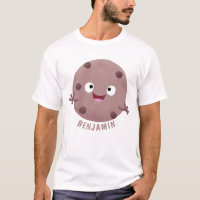 Cute smart chocolate chip cookie cartoon