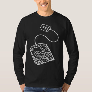 Cute Smile Face Tea Bag  Happy Face Cozy T-Shirt