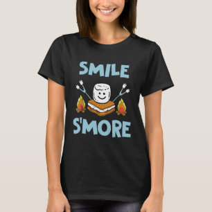 Cute Smile Smore T Camping Smore Tee