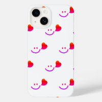 Cute Smiley Face with Heart – Minimalist Happy Vib
