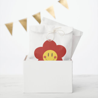 Cute Smiley Flower Retro Aesthetic Happy Face Desi Favour Bag