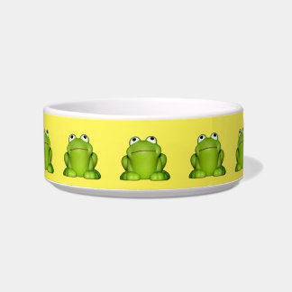 Cute Smiley Frog Bowl